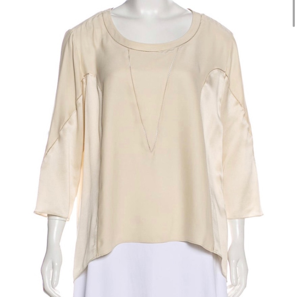 Rag & Bone Silk high low top